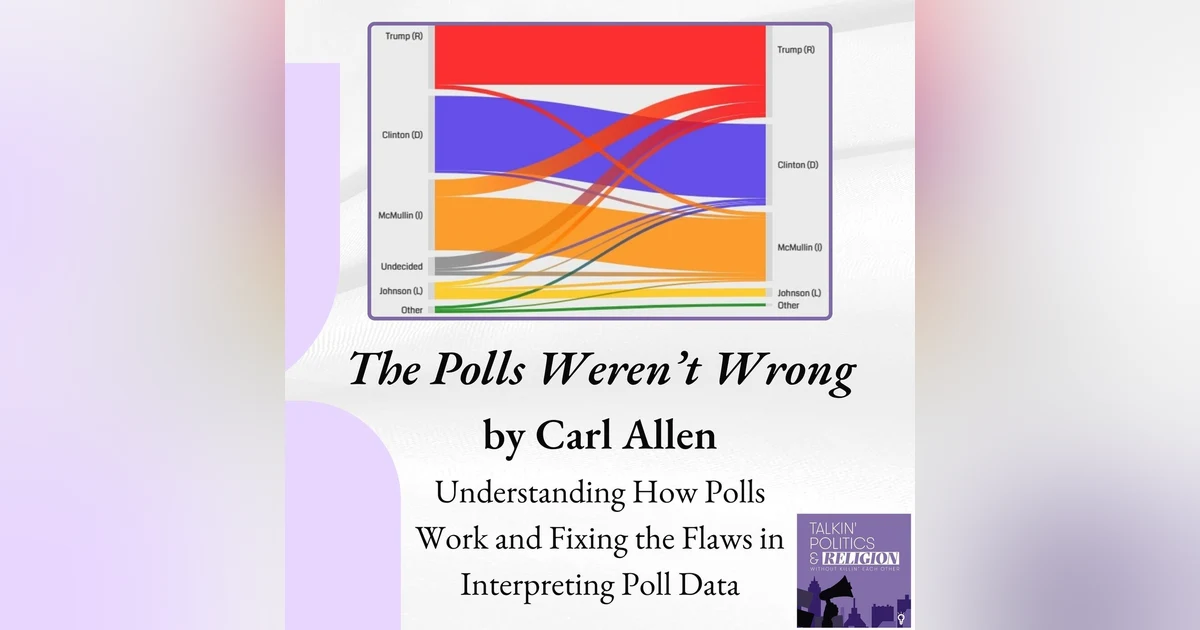 THE POLLS WEREN'T WRONG with Carl Allen: Understanding How Polls Work and Fixing the Flaws in Interpreting Poll Data