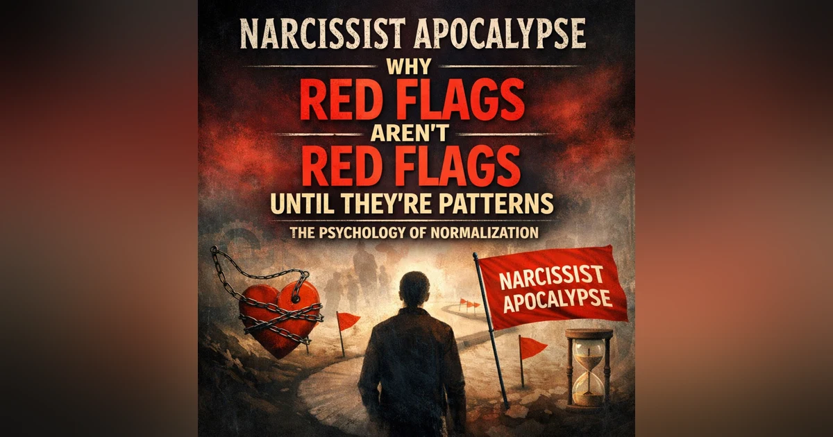 Why Red Flags Aren’t Red Flags Until They’re Patterns | The Psychology of Normalization
