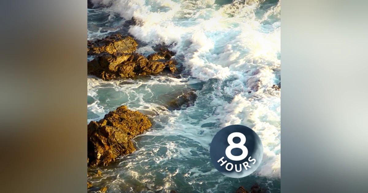 Ocean Waves Crashing on Rocks 8 Hours | White Noise To Help You Relax