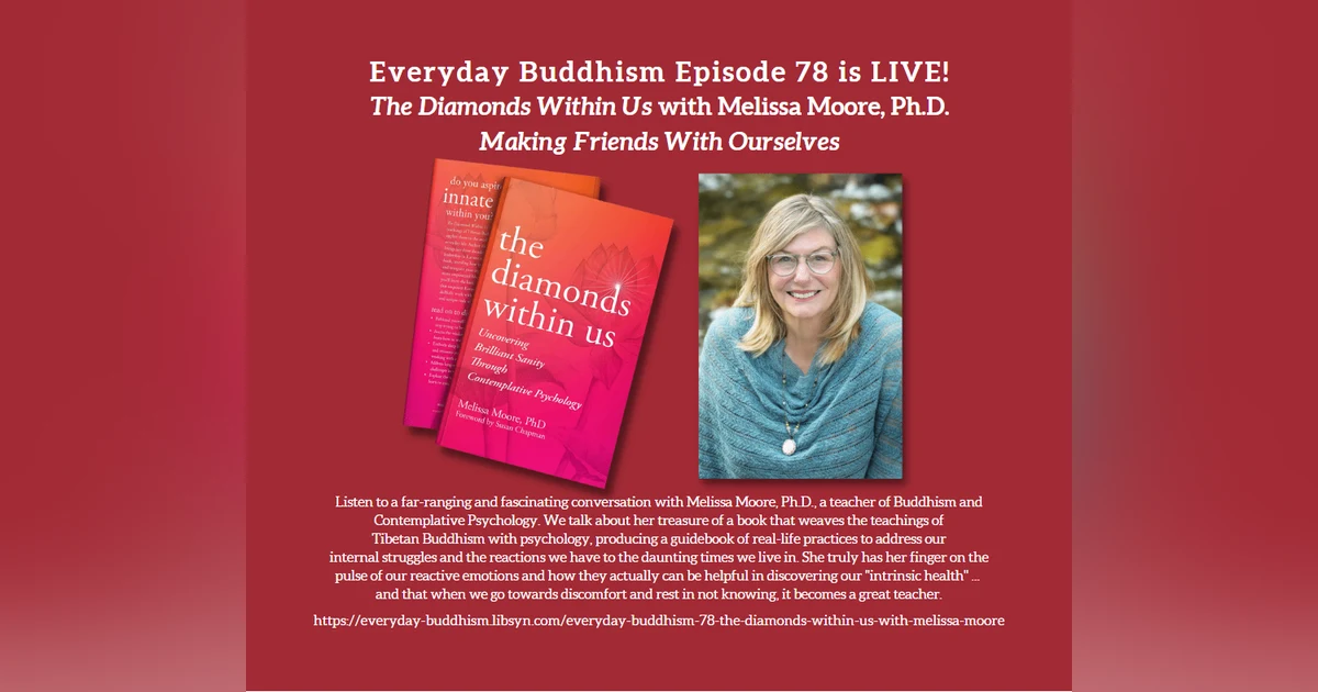Everyday Buddhism 78 - The Diamonds Within Us With Melissa Moore