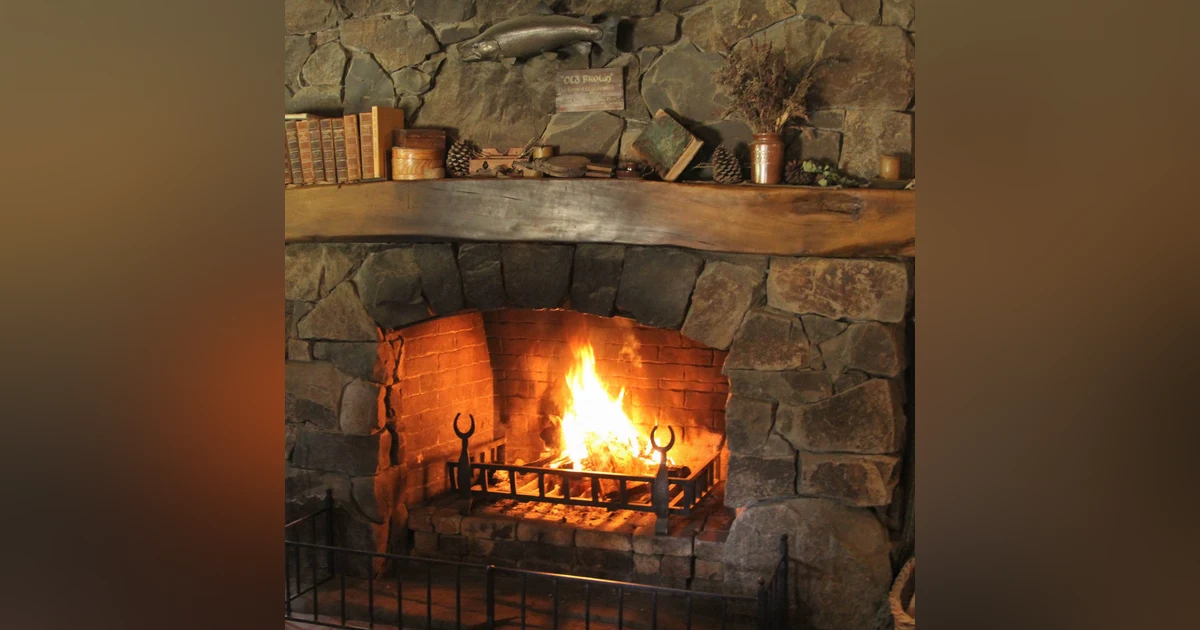 8 HOURS of Relaxing Fireplace Sounds - Burning Fireplace & Crackling Fire Sounds