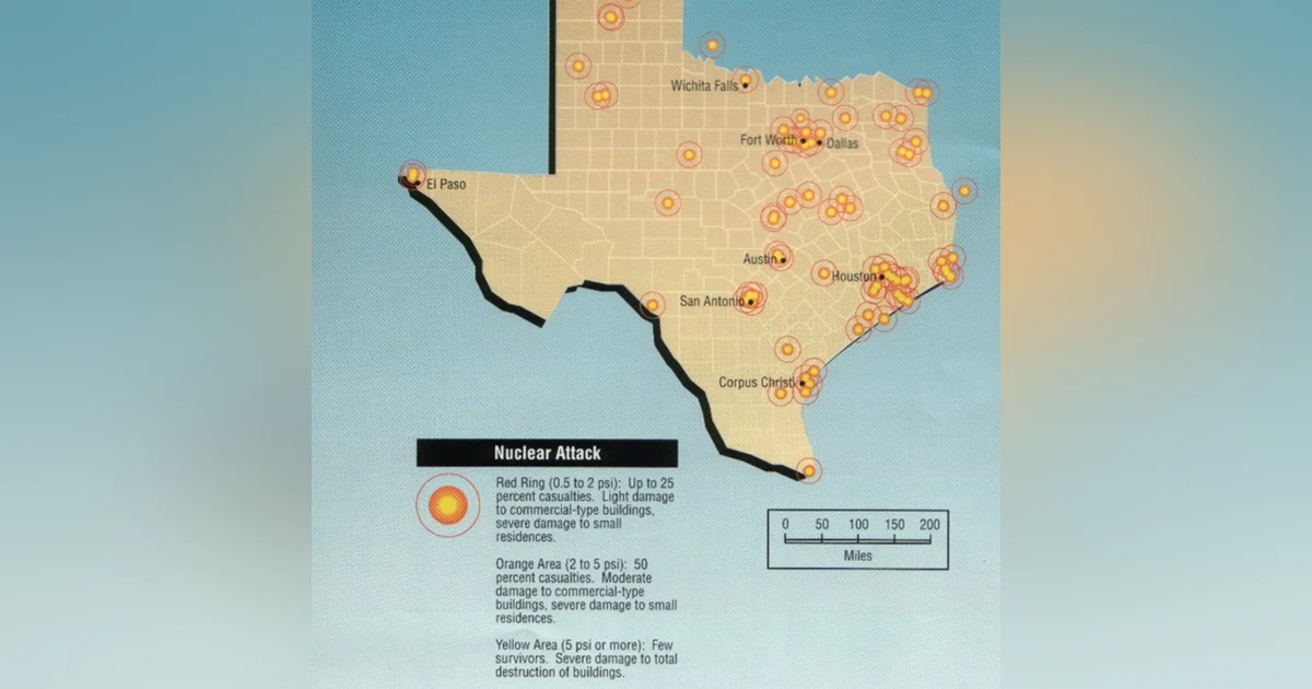 Nukes in Texas: Nuclear Bombs, Super Villains, and SHTF Averted