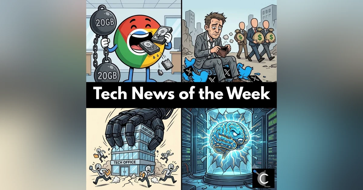Chrome Eats Your Drive & GPT 5.6 Escapes | Tech News of the Week
