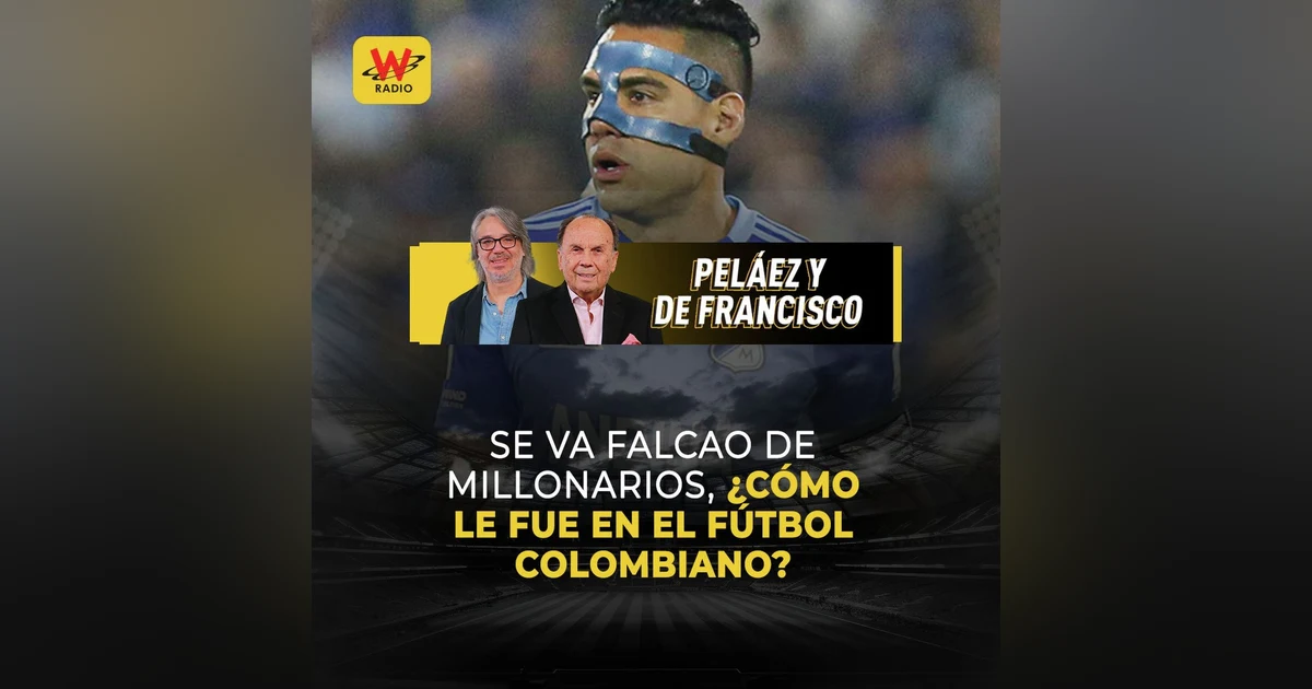 Se va Falcao de Millonarios, ¿cómo le fue en el fútbol colombiano?