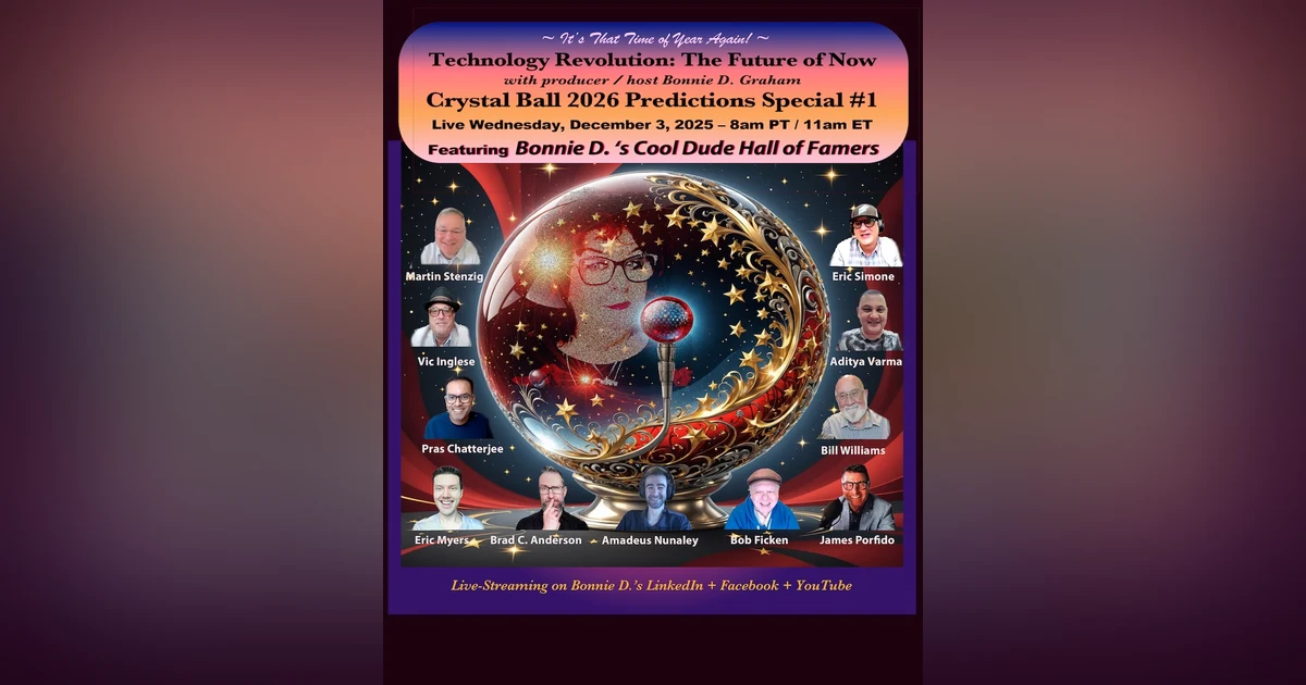 Technology Revolution: Bonnie D.'s Cool Dudes 2026 Predictions Special – #1