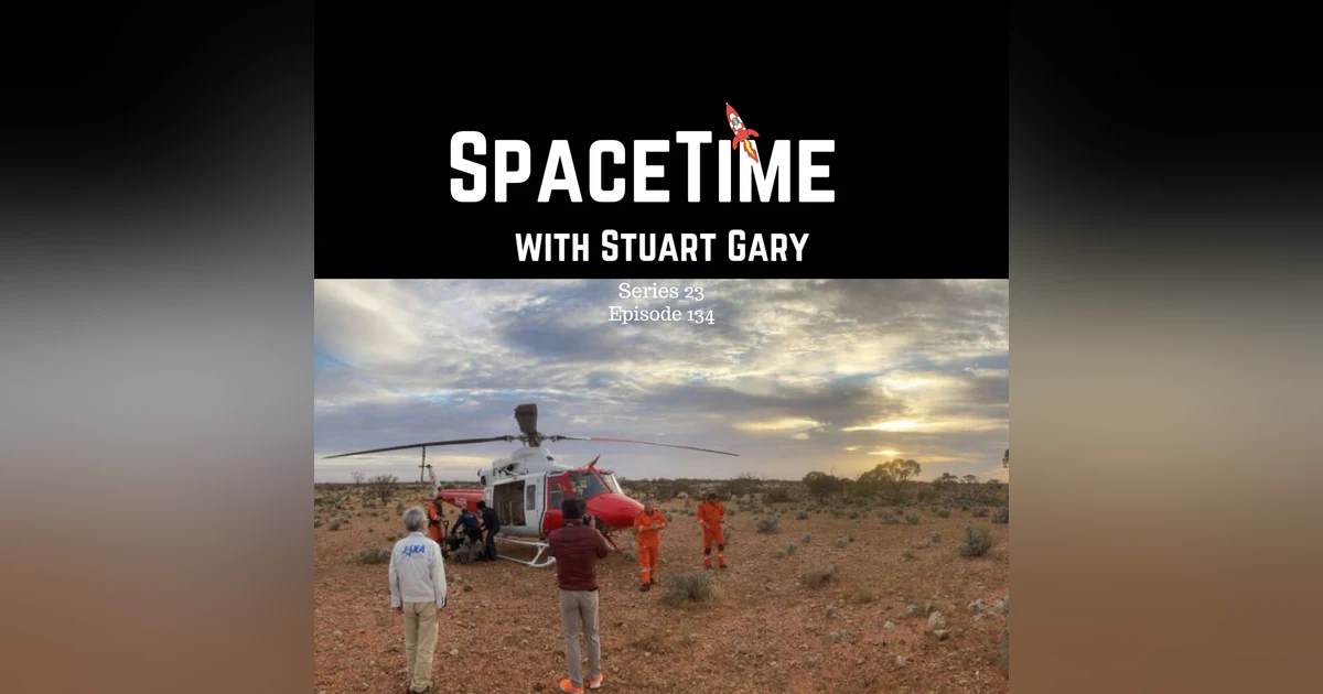 Hayabusa2 Lands at Woomera