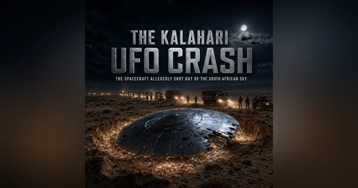 The Kalahari UFO Crash—South Africa’s Roswell?