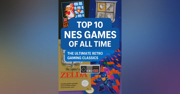 image for Top 10 NES Games of All Time: The Ultimate Retro Gaming Classics That Defined a Generation