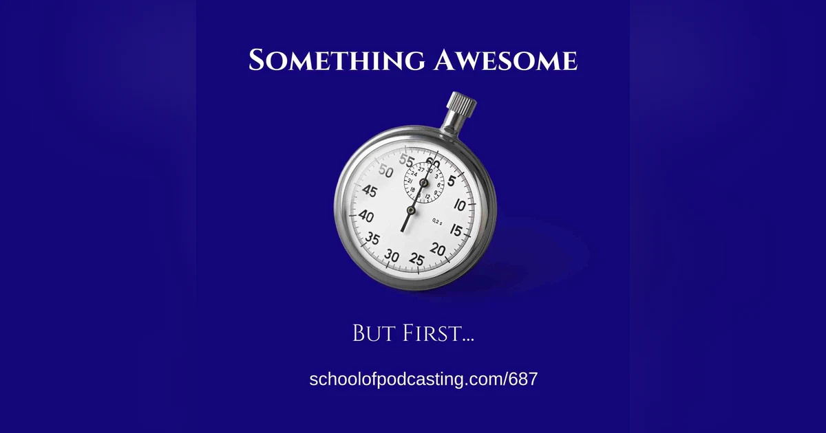 Here is Something Great, But First, THIS....