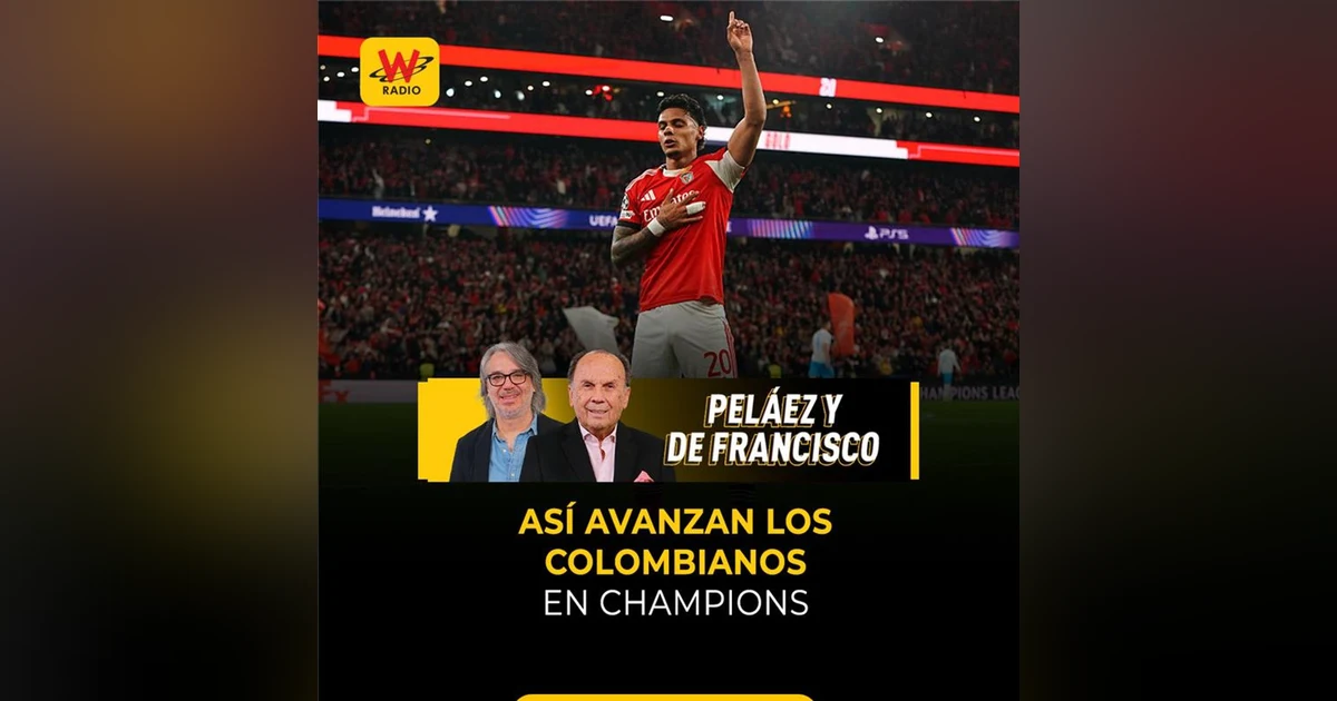 Así avanzan los colombianos en Champions
