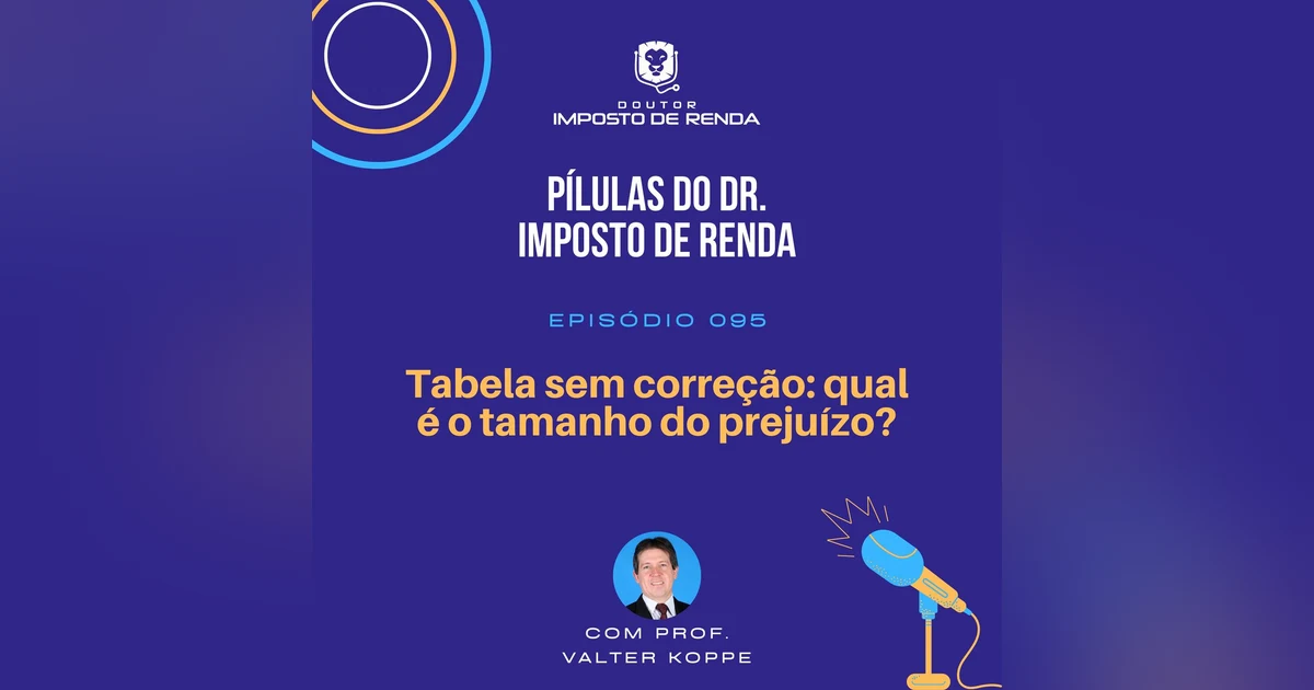 PDIR #095 – Tabela sem correção: qual é o tamanho do prejuízo?