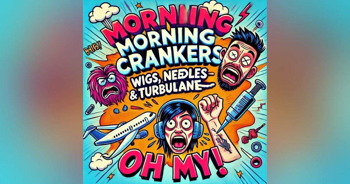 Morning Crankers: Wigs, Needles & Turbulence—Oh My!