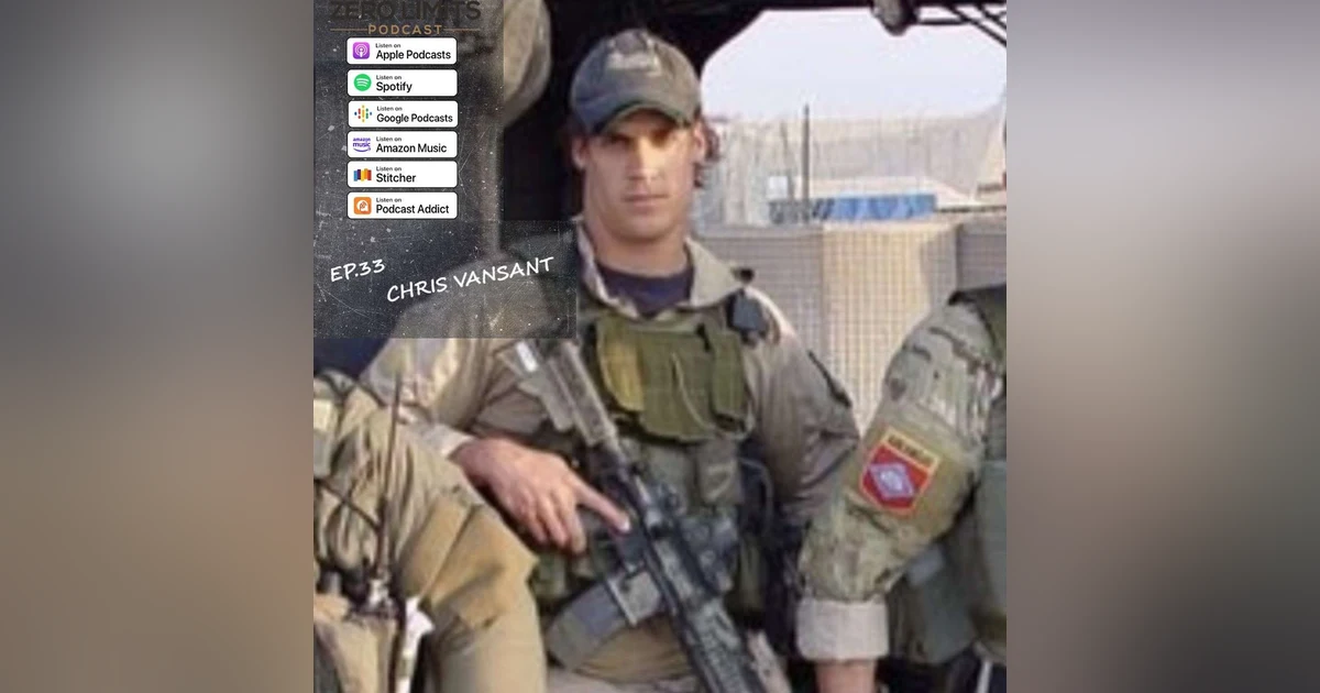 Ep. 33 Chris VanSant Former 1st Special Forces Operational Detachment–Delta (Delta Force) involved in the capture of Suddam Hussein