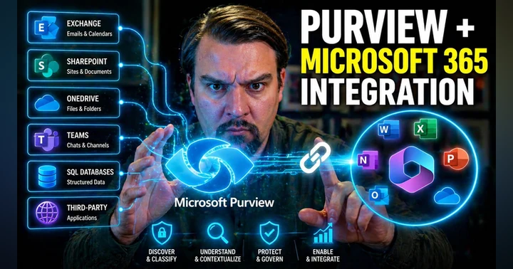 image for Microsoft Purview and Microsoft 365 Integration
