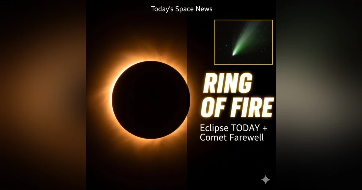 Ring of Fire, Farewell Comet, and the Smell of Rotten Eggs in Space