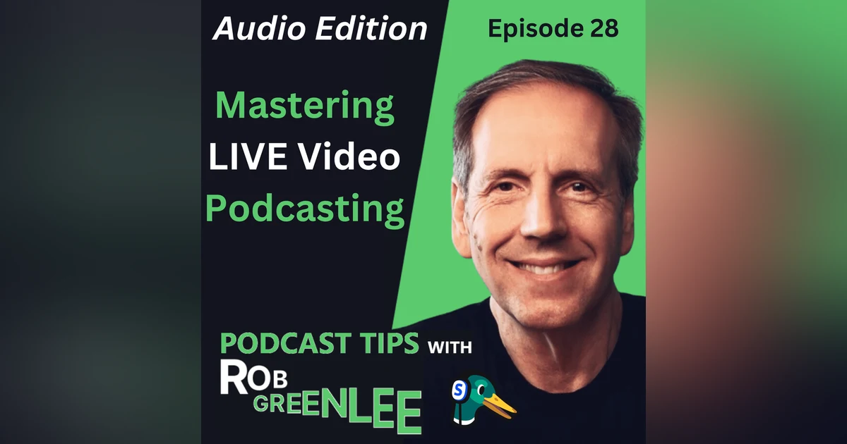 Mastering LIVE Video Podcasting via StreamYard | Melanie Dyann Howe – Ep 28