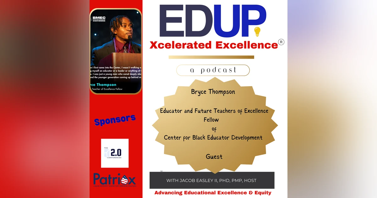 Bryce Thompson—Black Male Teachers in Education Inspiring Love and Community
