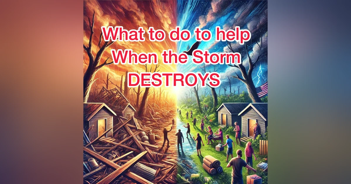 Hurricane Helene had no heart, but WE do!