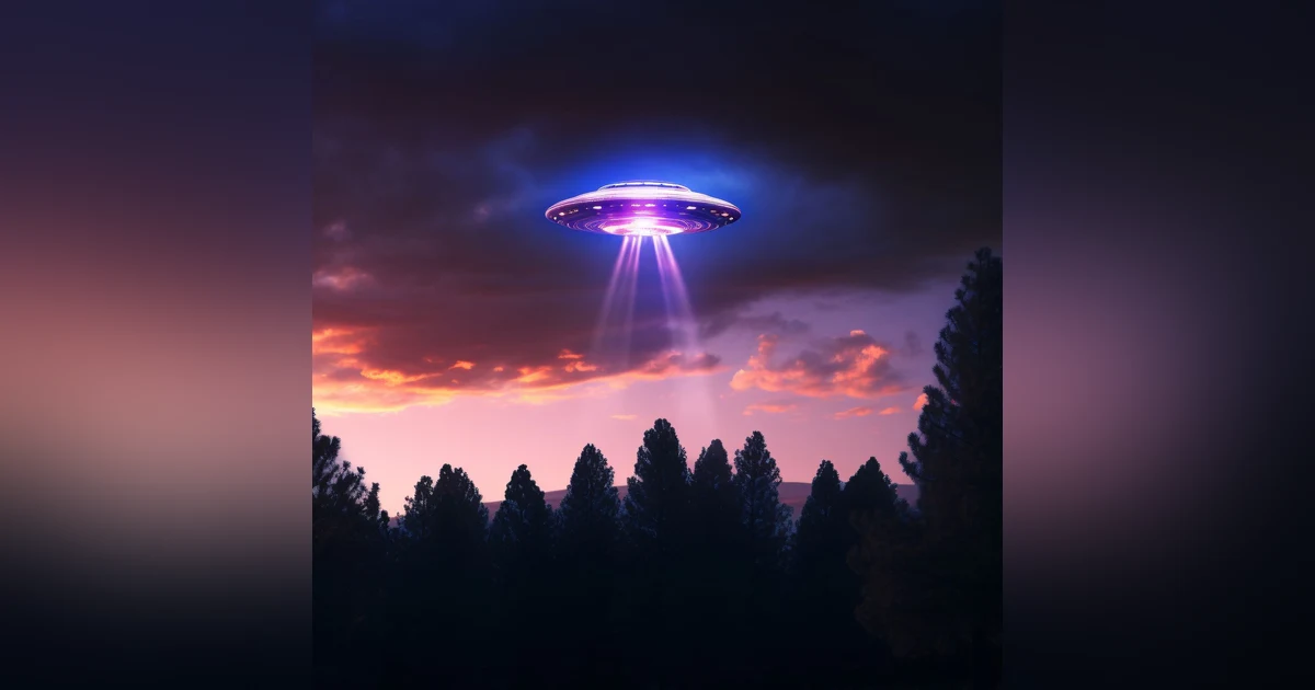 A UFO Guy and Marley Woods