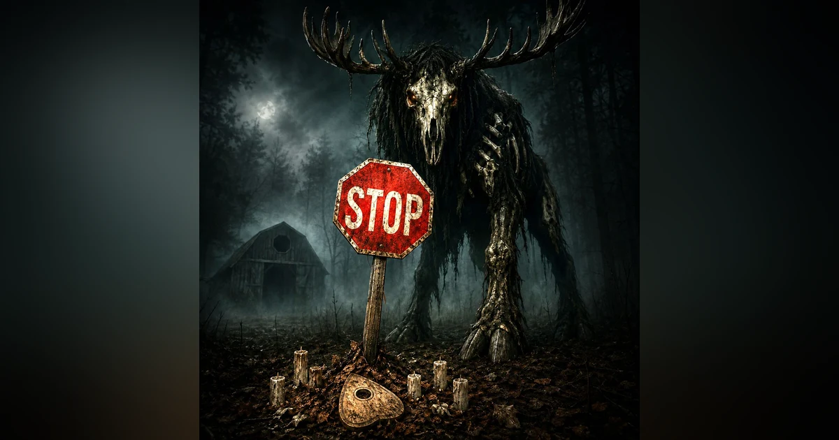 4 Scary Stories: Urban Legends, Cryptids & Cursed Rituals with DEMONS