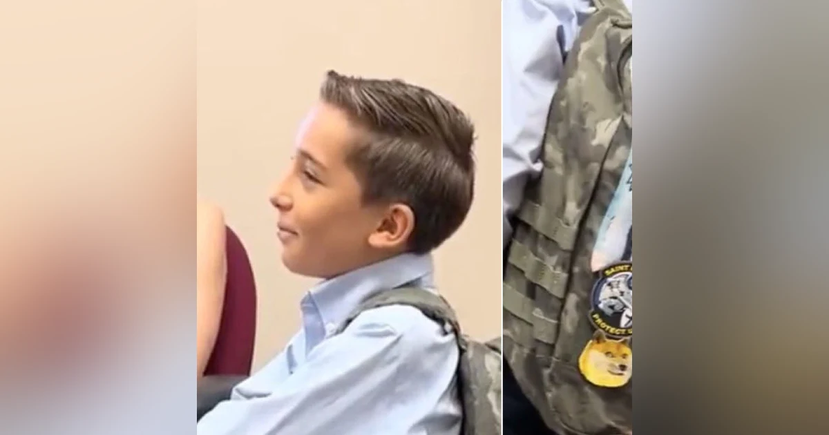 Based Backpack Kid Jaiden Rodriguez & Mother Eden Rodriguez live from Liberty Con