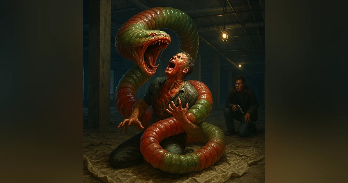 The Worm Has Turned: A Gory Urban Horror Story of Crime, Magic, and Monsters