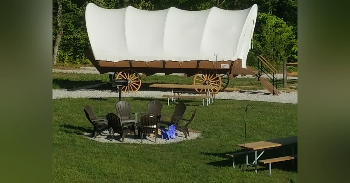 Would you sleep in a covered wagon?