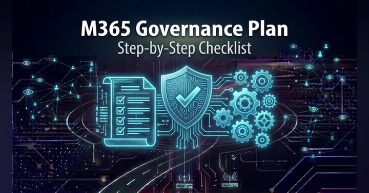 image for How to Build a Robust Microsoft 365 Governance Plan PDF: Step-by-Step Checklist and Best Practices