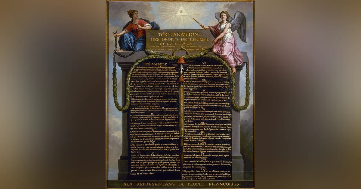 Declaration of the Rights of Man and of the Citizen – 1789