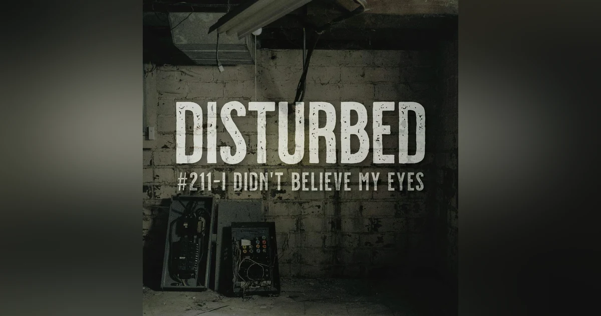 Disturbed # 211 - I Didn't Believe My Eyes