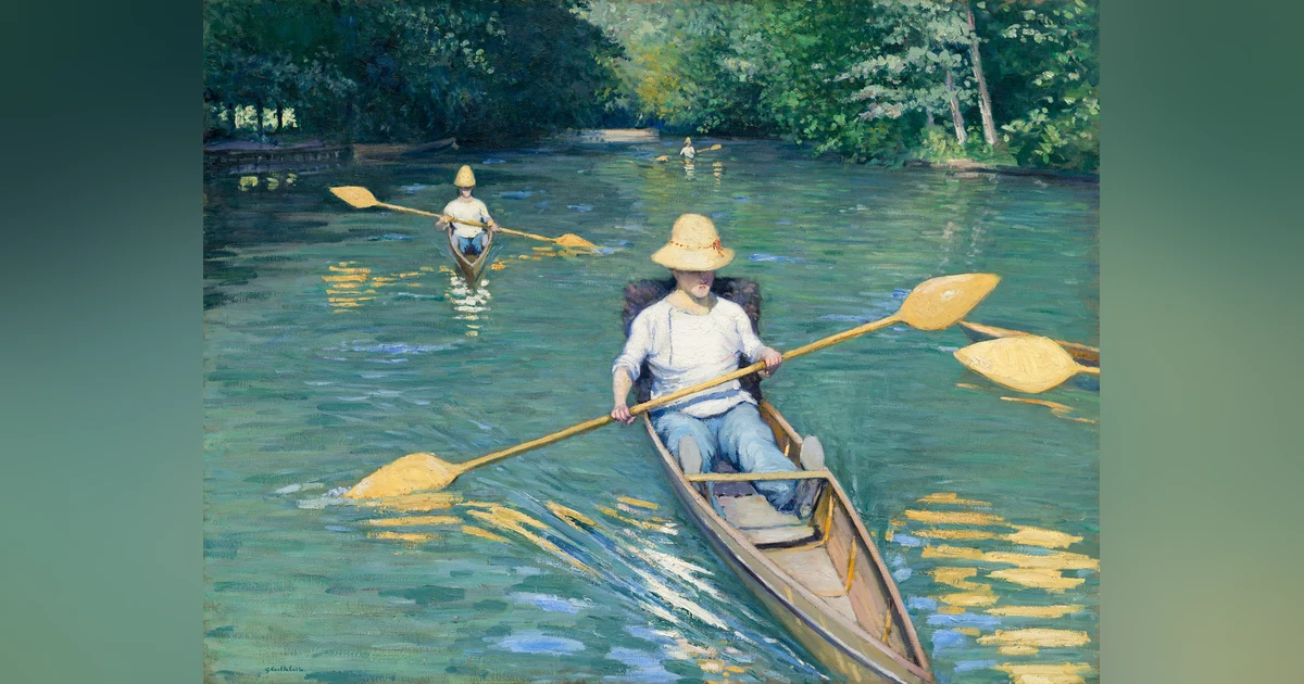 08 Skiffs – Caillebotte