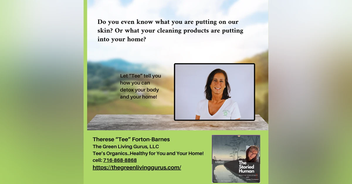 Season 5. Ep 1:Therese "Tee" Forton-Barnes teaches us easy ways to detox our homes and bodies!