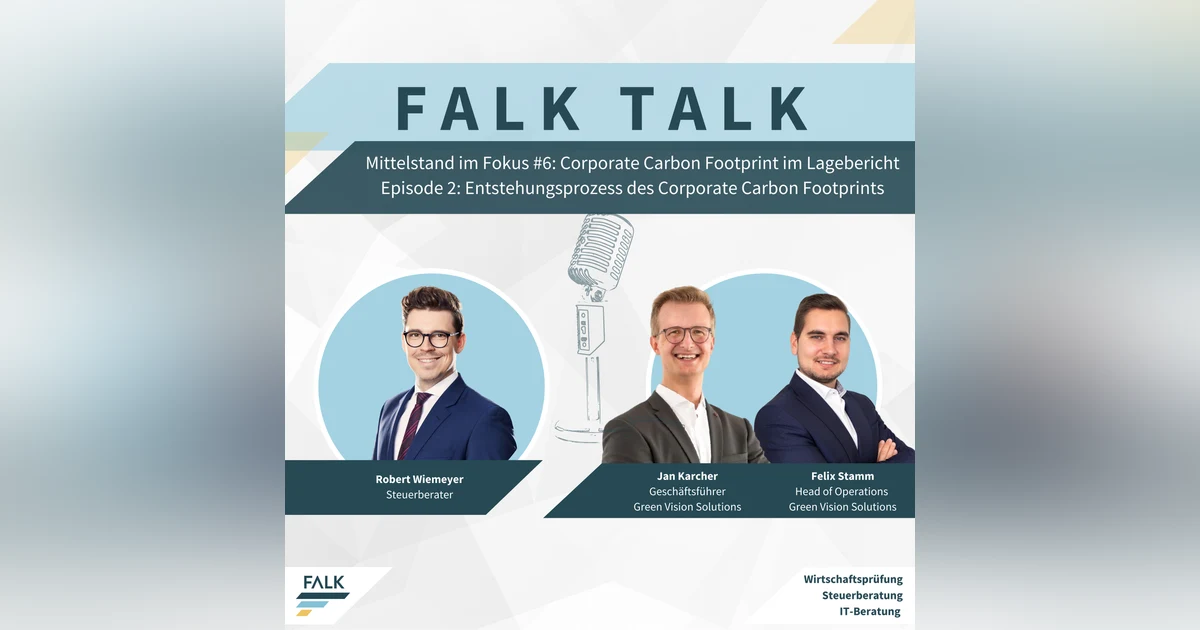 #6 EP 2: Mittelstand im Fokus - Corporate Carbon Footprint im Lagebericht - Entstehungsprozess des Corporate Carbon Footprints