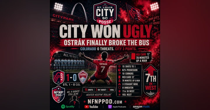 image for Ostrák Found the Can Opener: CITY Beats Colorado 1-0 and Climbs to 7th