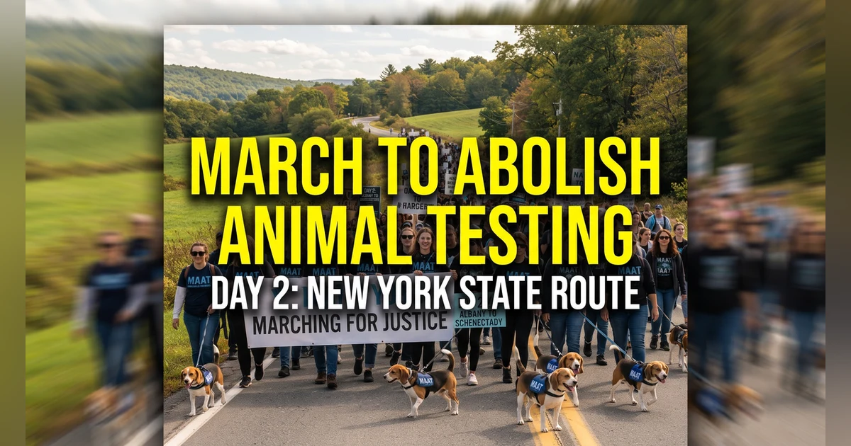 DAY 2: End Animal Testing March