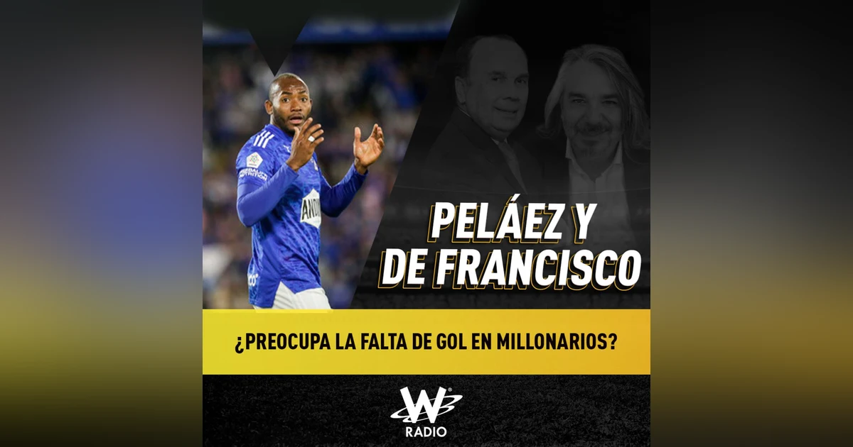 ¿Preocupa la falta de gol en Millonarios?