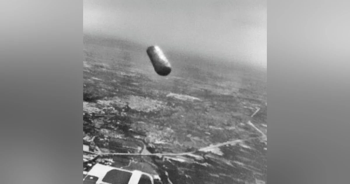 A UFO in Lumberton in North Carolina