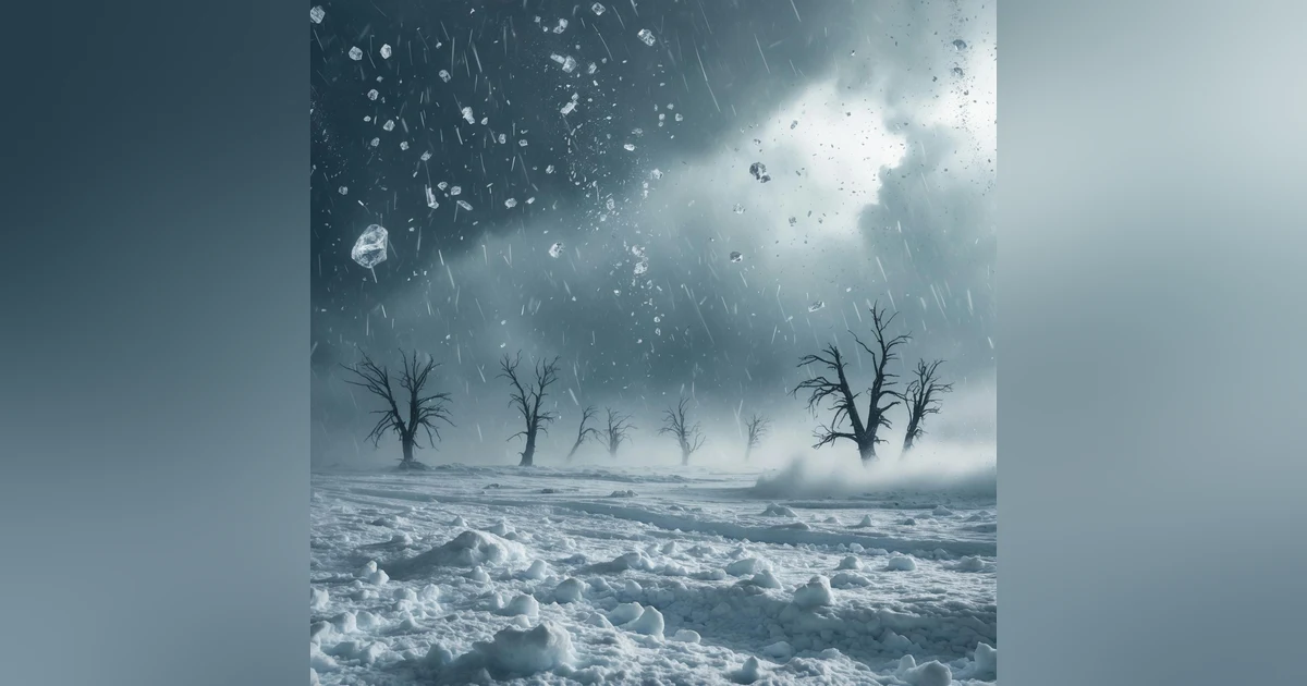 Winter Chill: Hail, Freezing Rain and Howling Blizzard | 8-Hour