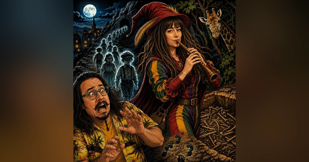 Monthly Spooky | The Pied Piper of Hamelin Mystery: 77 Headless Skeletons & Gracie the Missing Giraffe