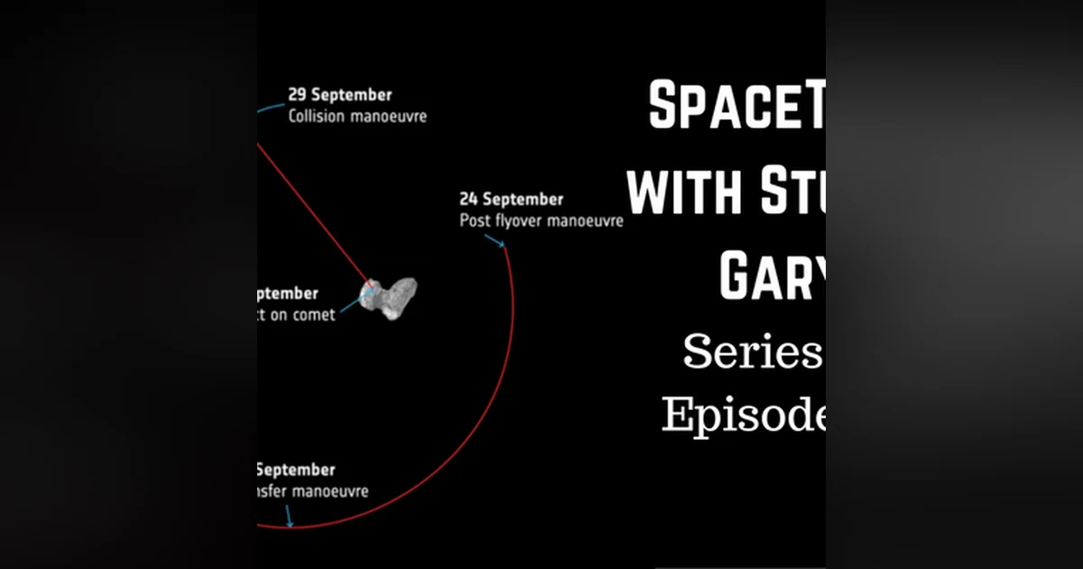 Rosetta’s suicide death plunge begins - SpaceTime with Stuart Gay Series 19 Episode 67