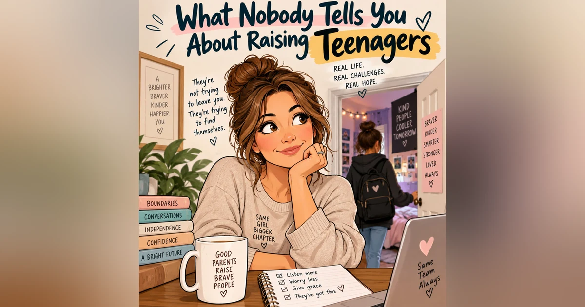 What Nobody Tells You About Raising Teenagers