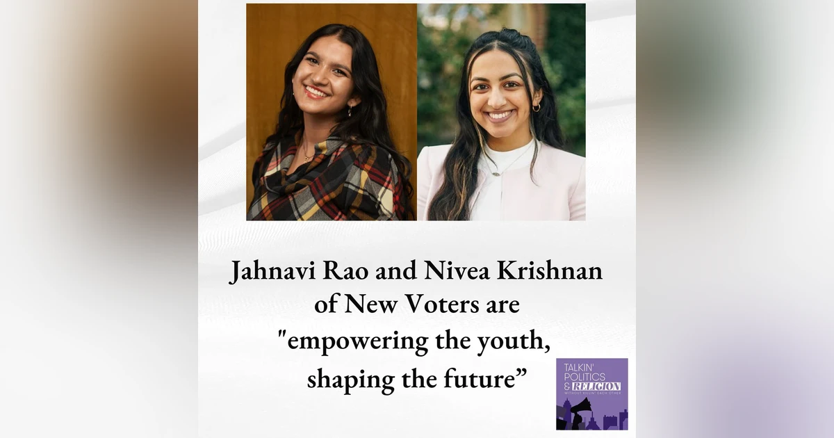 Jahnavi Rao and Nivea Krishnan of New Voters are ”empowering the youth,  shaping the future”