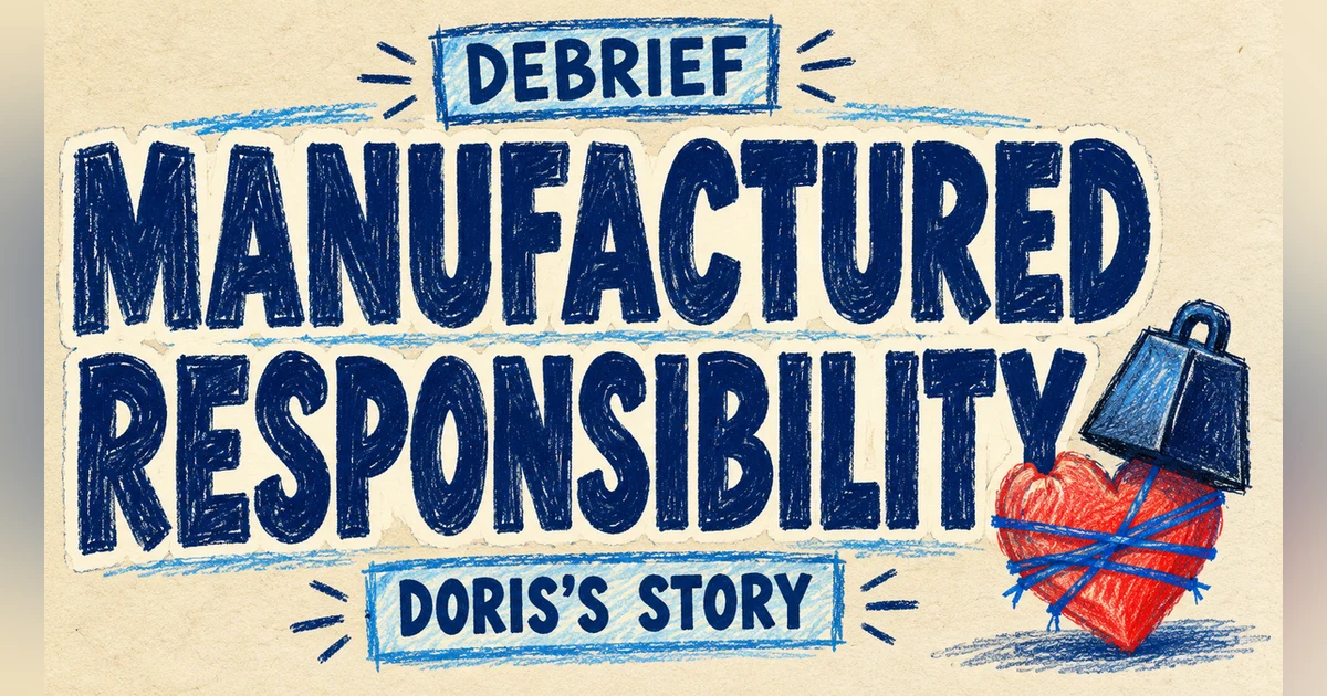 Debrief | Manufactured Responsibility in Doris’s Story