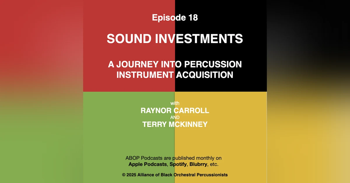 Episode 18. Sound Investments