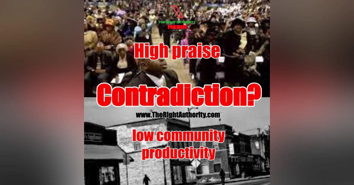 High Praise in low community productivity neighborhoods a Contradiction?