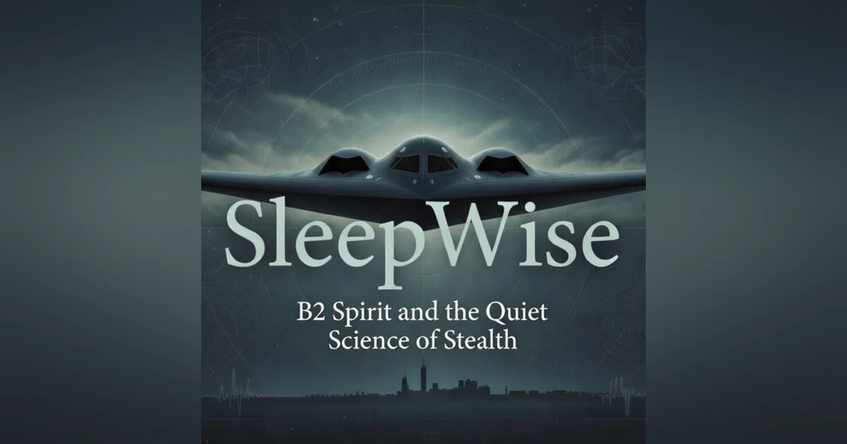 Sleepy Story of the B-2 Stealth Bomber