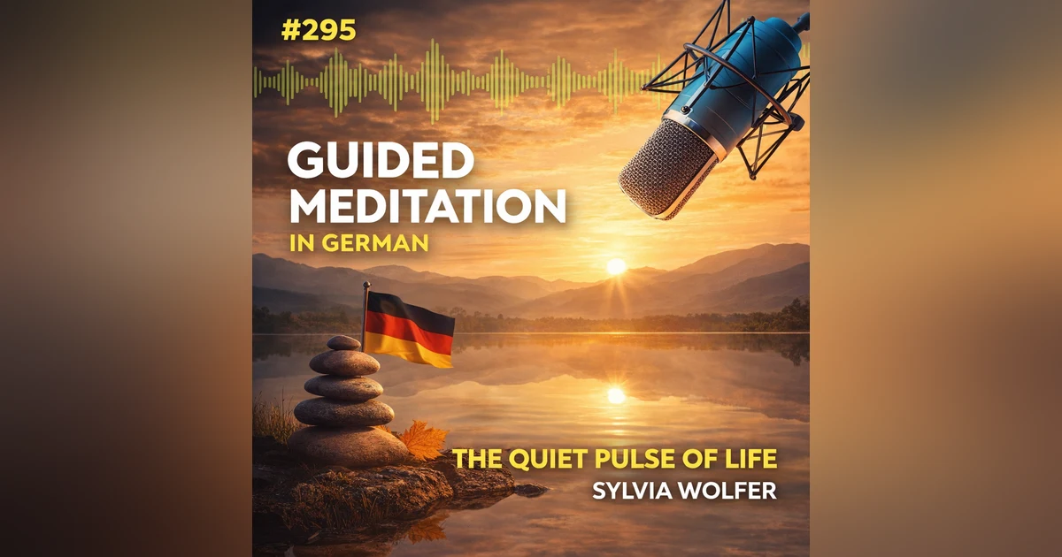 #295 Guided Meditation in German - The Quiet Pulse of Life ( Sylvia Wolfer)
