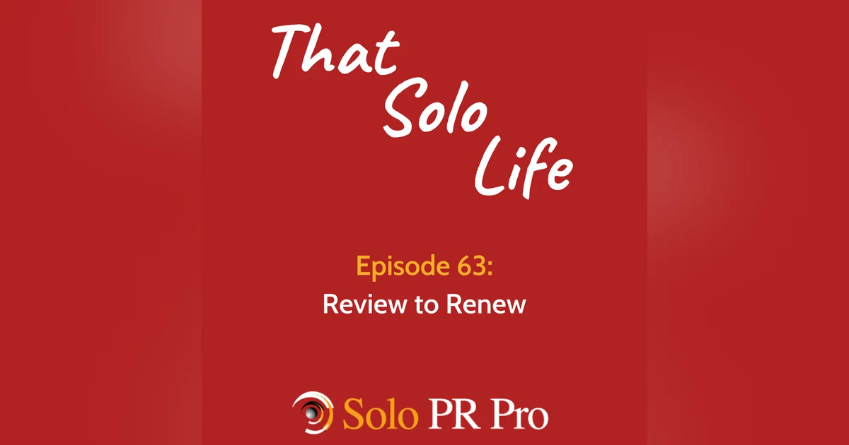 Episode 63: Review to Renew