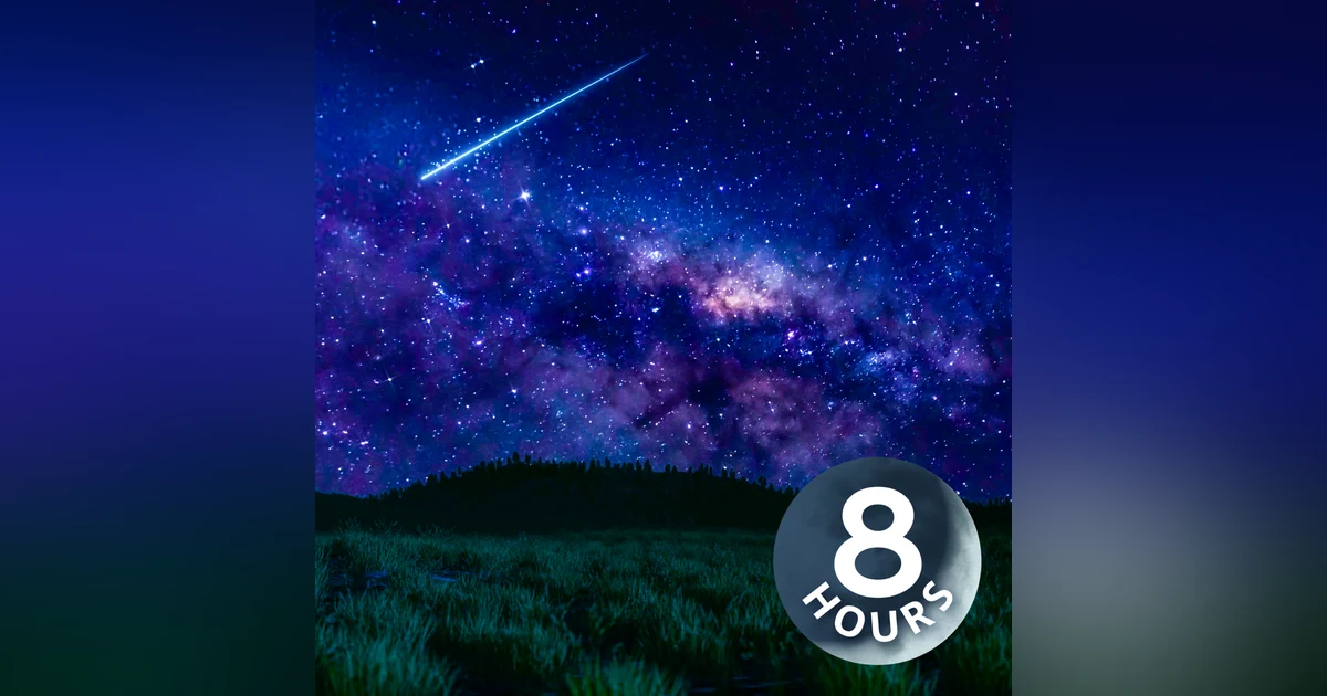 White Noise for Sleeping & Stunning Galactic Skies! | 8 Hours