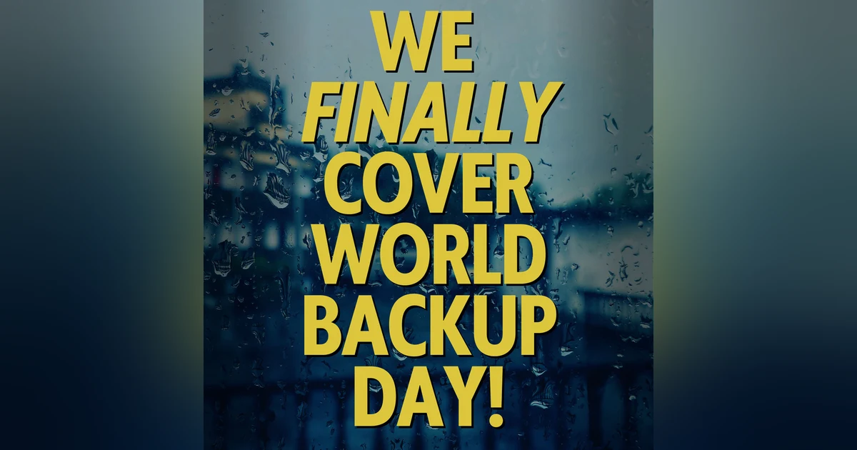 World Backup Day: Take the Pledge to Protect Your Data